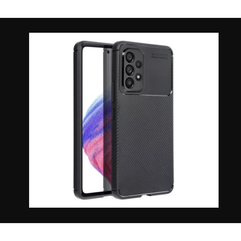 Forcell Samsung Galaxy A13 5G / A04S Hátlapvédő Tok - Fekete