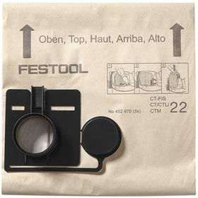 Festool 452970 Szűrőzsák 5 db (452970)