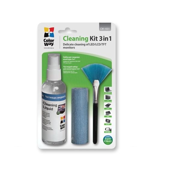 ColorWay tisztítószerek LCD/LED/TAB, tisztító készlet 3 in 1 (CW-1031) (CW-1031)