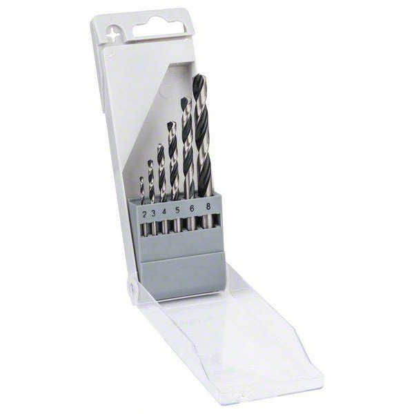 Bosch Accessories 2608577346 HSS Fém spirálfúró készlet 6 részes DIN 338 Hengeres befogószár 1 készlet
