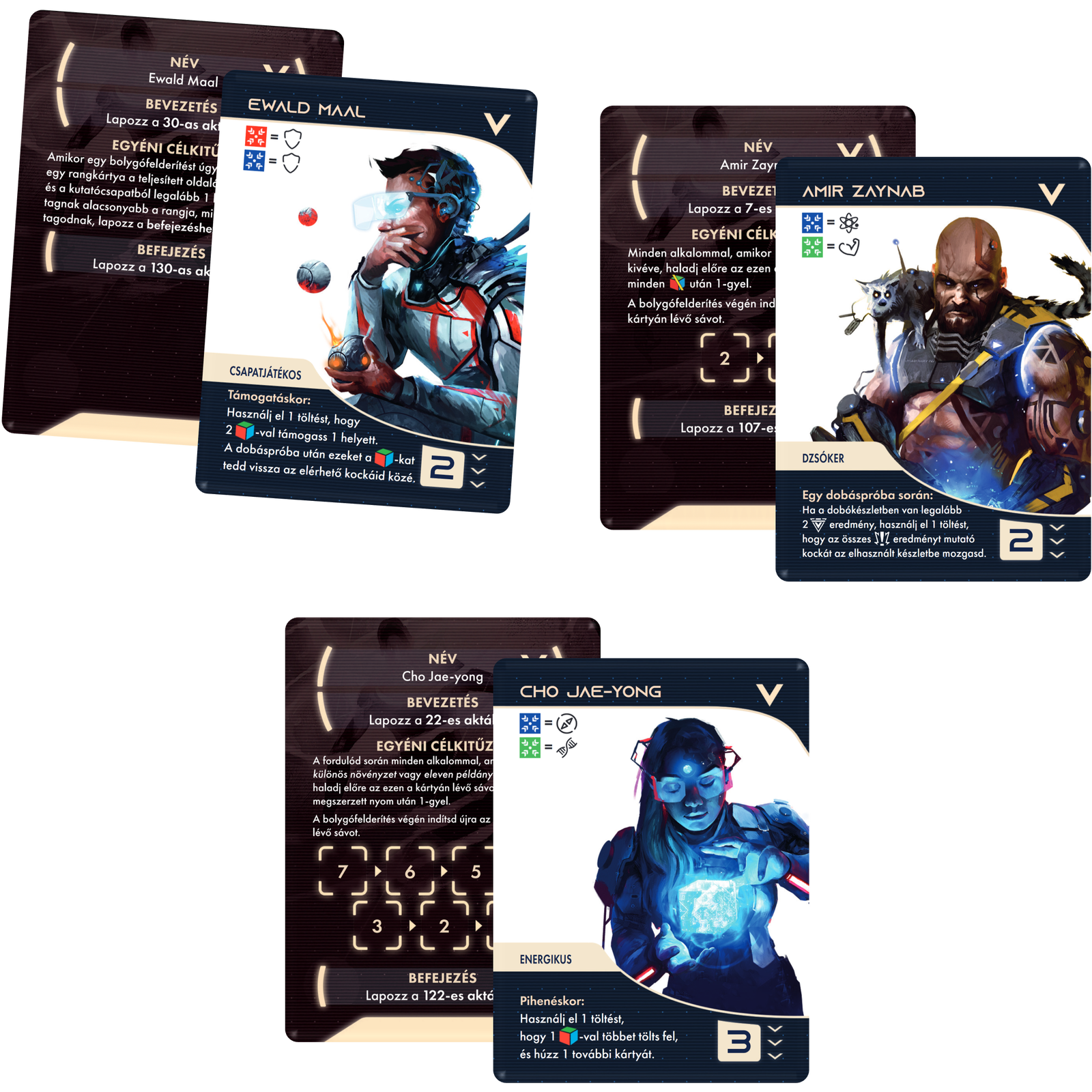 ISS Vanguard Személyi akták Stratégiai társasjáték kiegészítő (DEL34786)