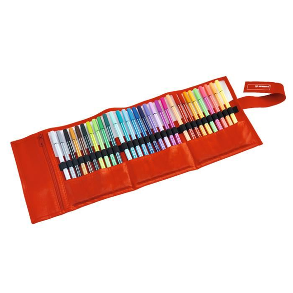 STABILO Pen 68 viltstift Verschillende kleuren 30 stuk(s)