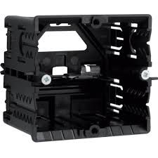 Hager GLS5500 Parapet csatorna Készülékbeépítő doboz (H x Sz) 71 mm x 65 mm Fekete 1 db (GLS5500)