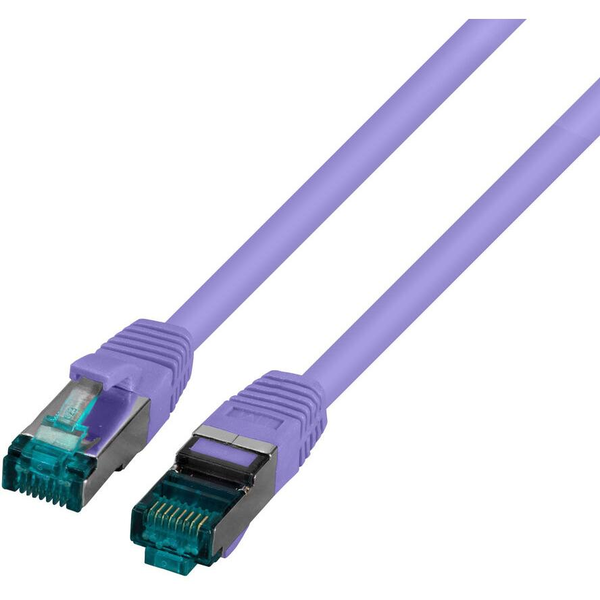 EFB RJ45 Patchkabel S/FTP, Cat.6A, LSZH, 1.5m, violett