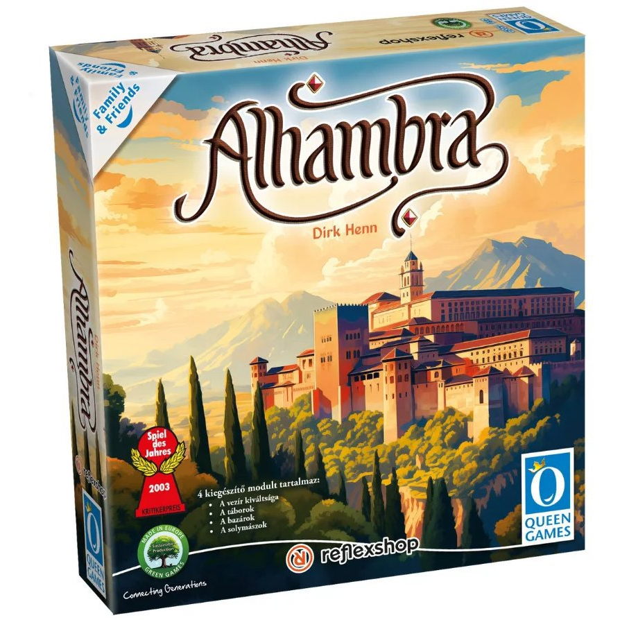 Reflexshop Alhambra Stratégiai Társasjáték (5999566841262)