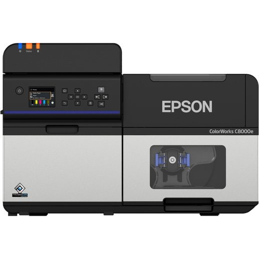 Epson ColorWorks C8000e (BK) imprimante pentru etichete Cu jet de cerneală Culoare 600 x 1200 DPI 300 mm/sec Prin cablu & Wireless Ethernet LAN