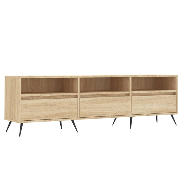 Comodă TV, stejar sonoma, 150x30x44,5 cm, lemn prelucrat
