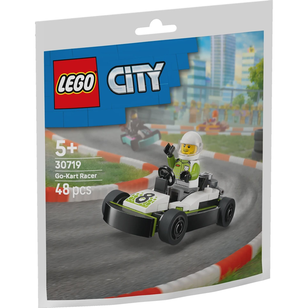 LEGO City 30719 Pretekárska motokára