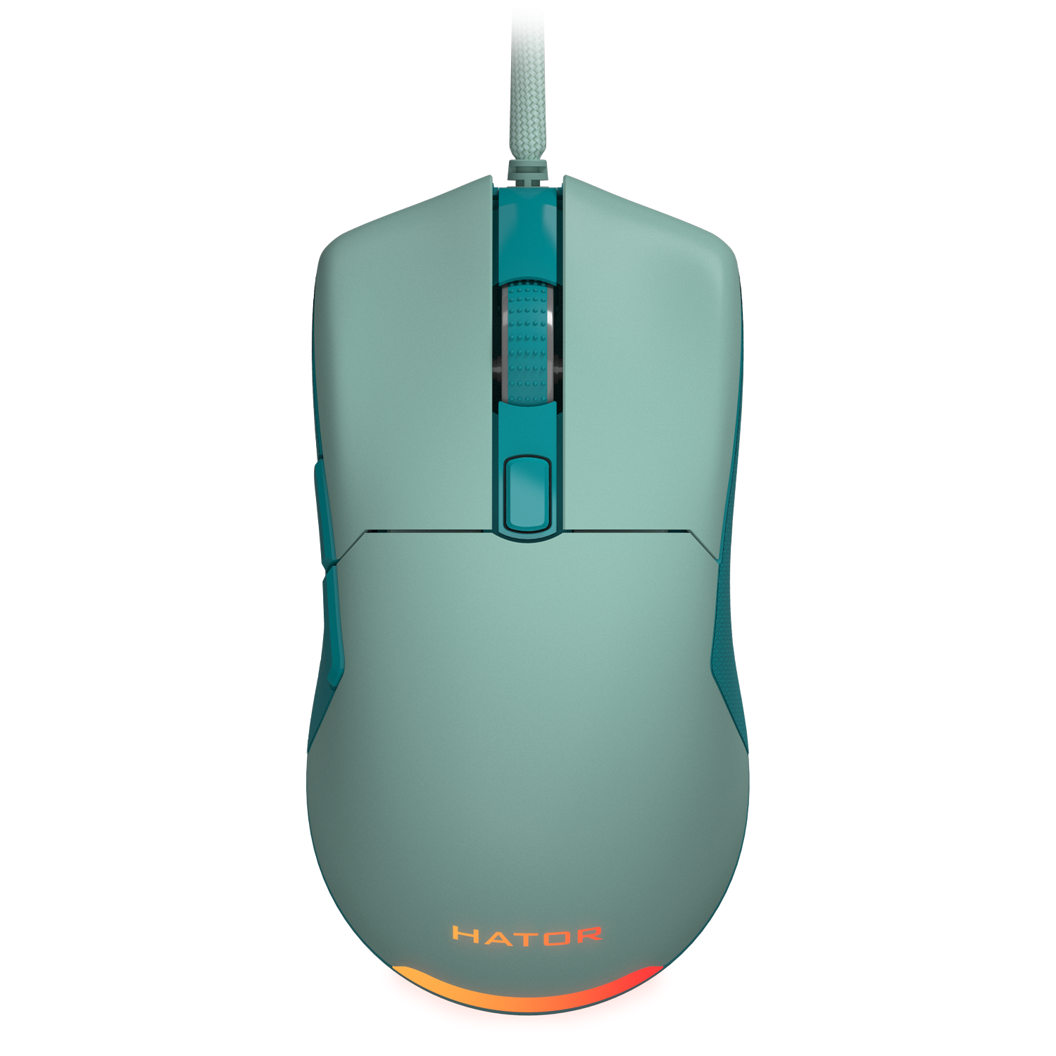 Hator HTM-513 Pulsar 2 6200DPI Vezetékes Gaming Egér - Türkiz (HTM-513)