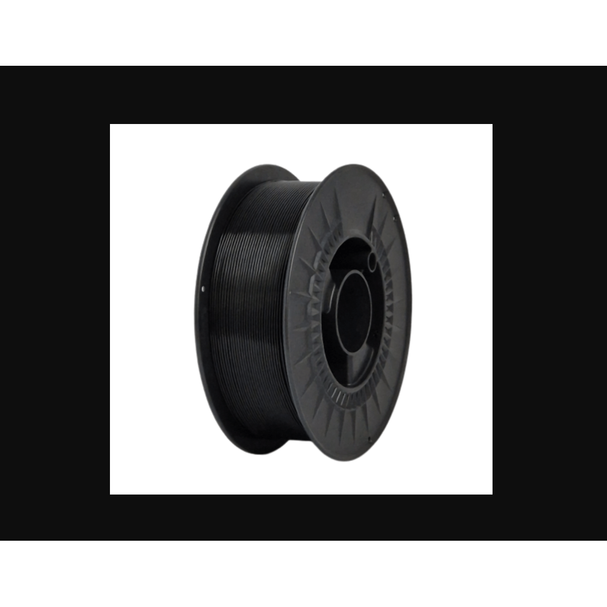 3DTrcek 1817510 Filament PETG 1.75 mm 1 kg - Fekete (0000001817510)