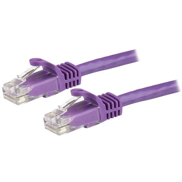 StarTech.com N6PATC7MPL netværkskabel Lilla 7 m Cat6 U/UTP (UTP)