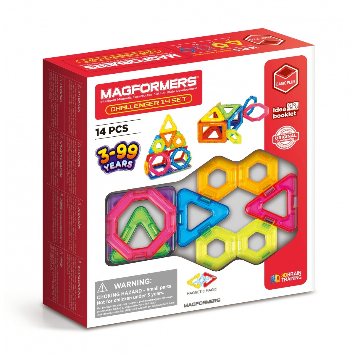 Magformers Challenger 14 darabos Mágneses Építőjáték (005-715019)