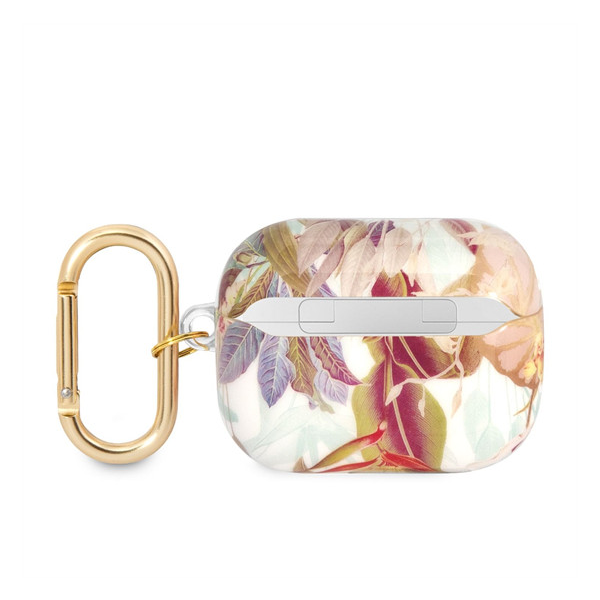 Guess Flower Print Apple Airpods Pro tok, lila (GUAPHHFLU) (GUAPHHFLU)