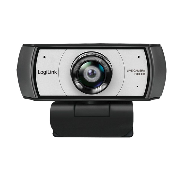 LogiLink UA0377 Full HD Webkamera 120° Kettős Mikrofonnal