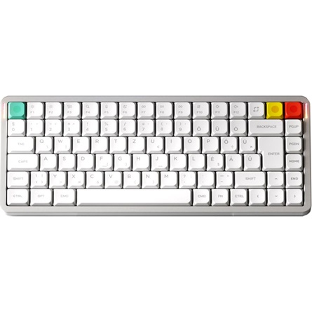 Клавиатура NuPhy Air75 V3, унгарска подредба, бяла