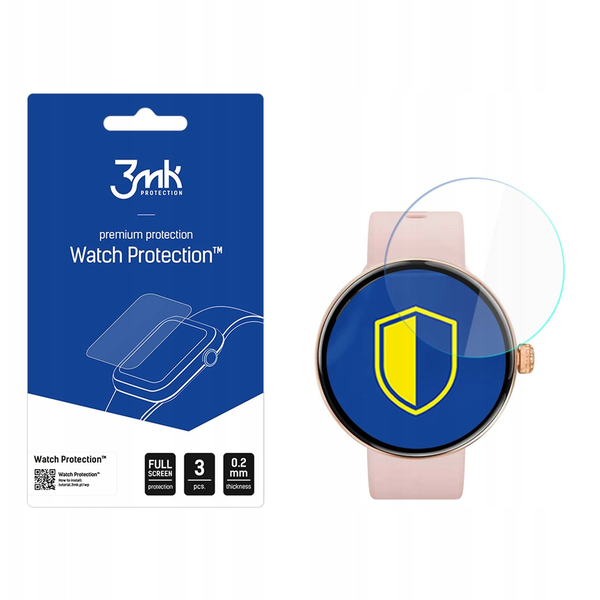 3MK ARC kijelzővédő Amazfit Bip 6 átlátszó
