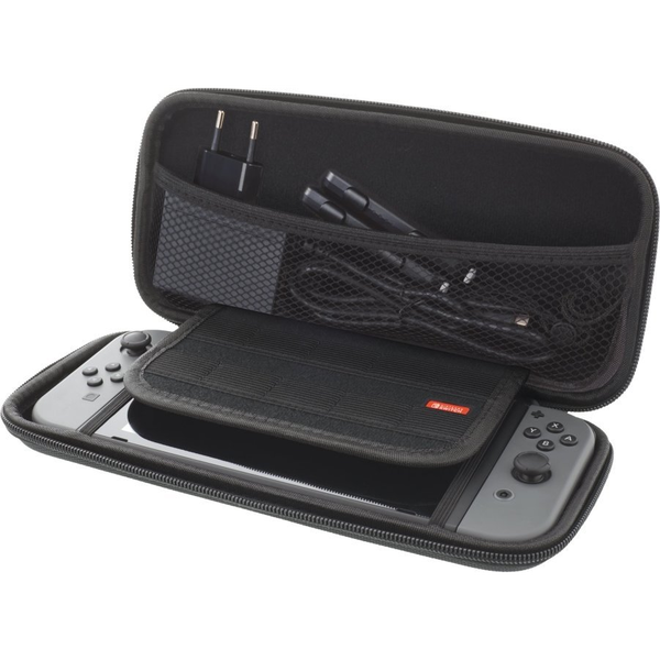 DELTACO GAMING Nintendo tok GAM-089, Nintendo Switch hard carry case, 10 slots for games, black