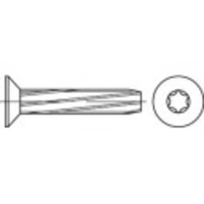 TOOLCRAFT 141888 Menetvágó csavarok M6 50 mm T-profil DIN 7516 Acél Galvanikusan cinkezett 500 db (141888)