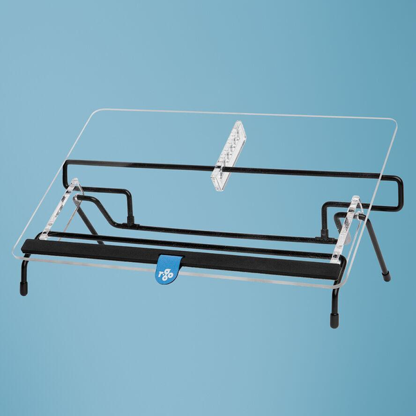R-Go Tools RGODOFRTR document houder Acryl, Staal Transparant, Zwart