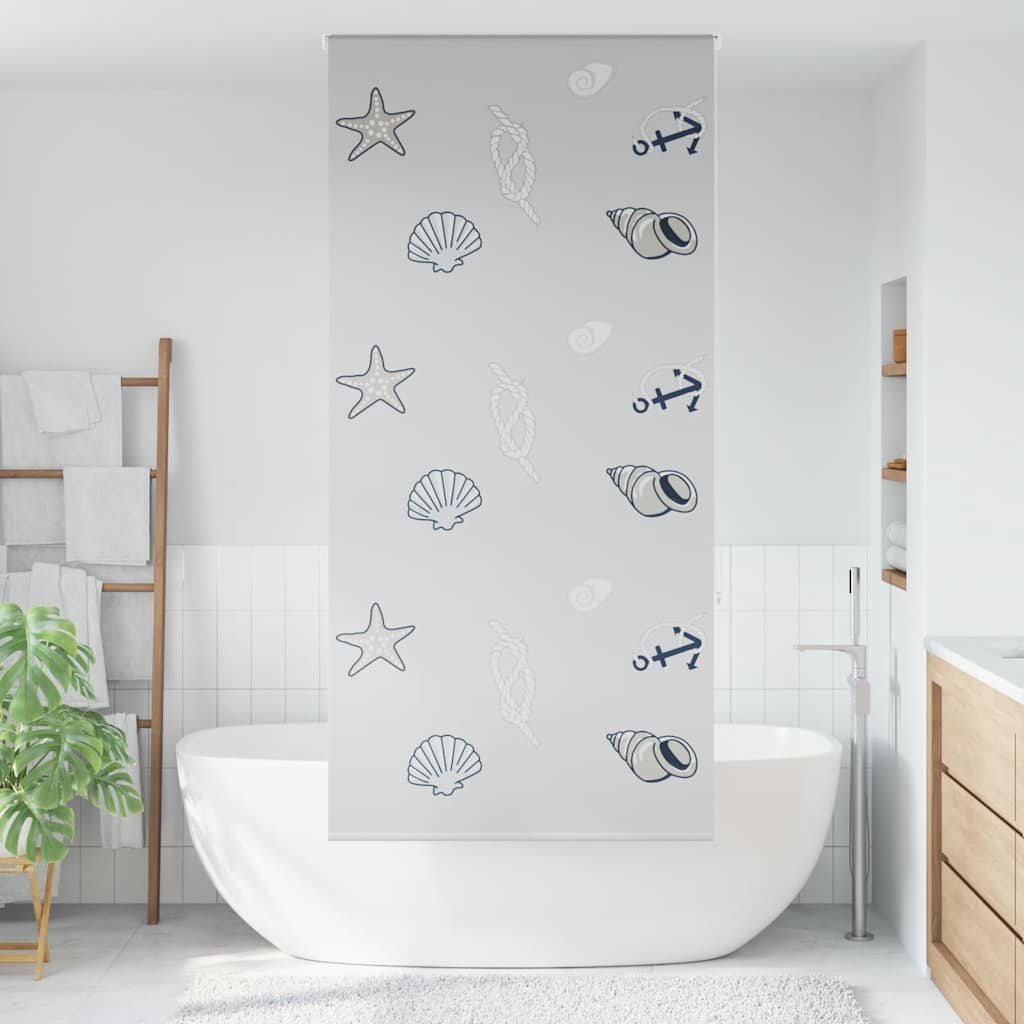 zuhanyzó redőny 110x240 cm szövet szélessége 106 cm (4014892)