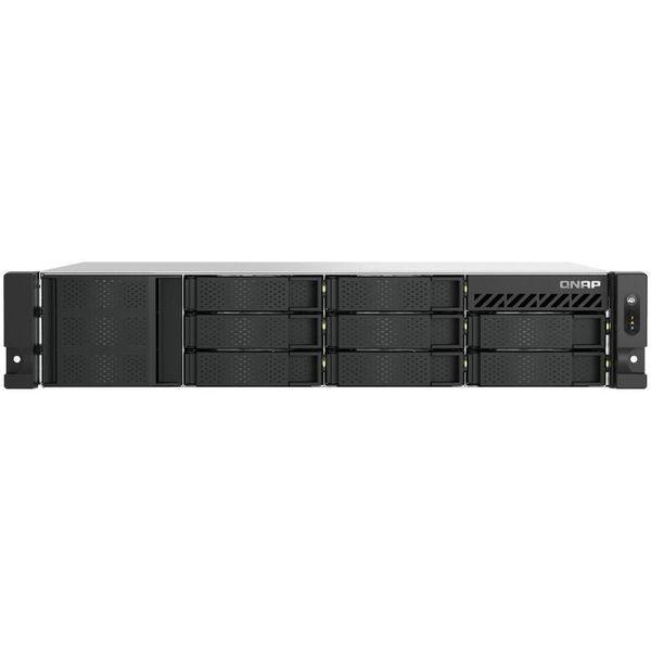 QNAP TS-855EU-8G NAS & lagringsserver SAN Stativ (2U) Intel Atom® C5125 8 GB DDR4 QuTS hero Sort