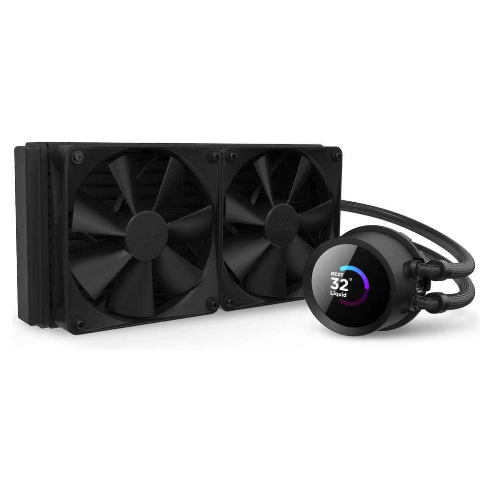 NZXT Kraken 240 AIO Vízhűtés LCD Kijelzővel 240mm (RL-KN240-B1)