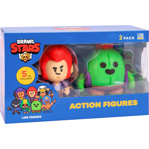 BRAWL STARS AKČNÍ FIGURKY 11 CM 2 BALENÍ