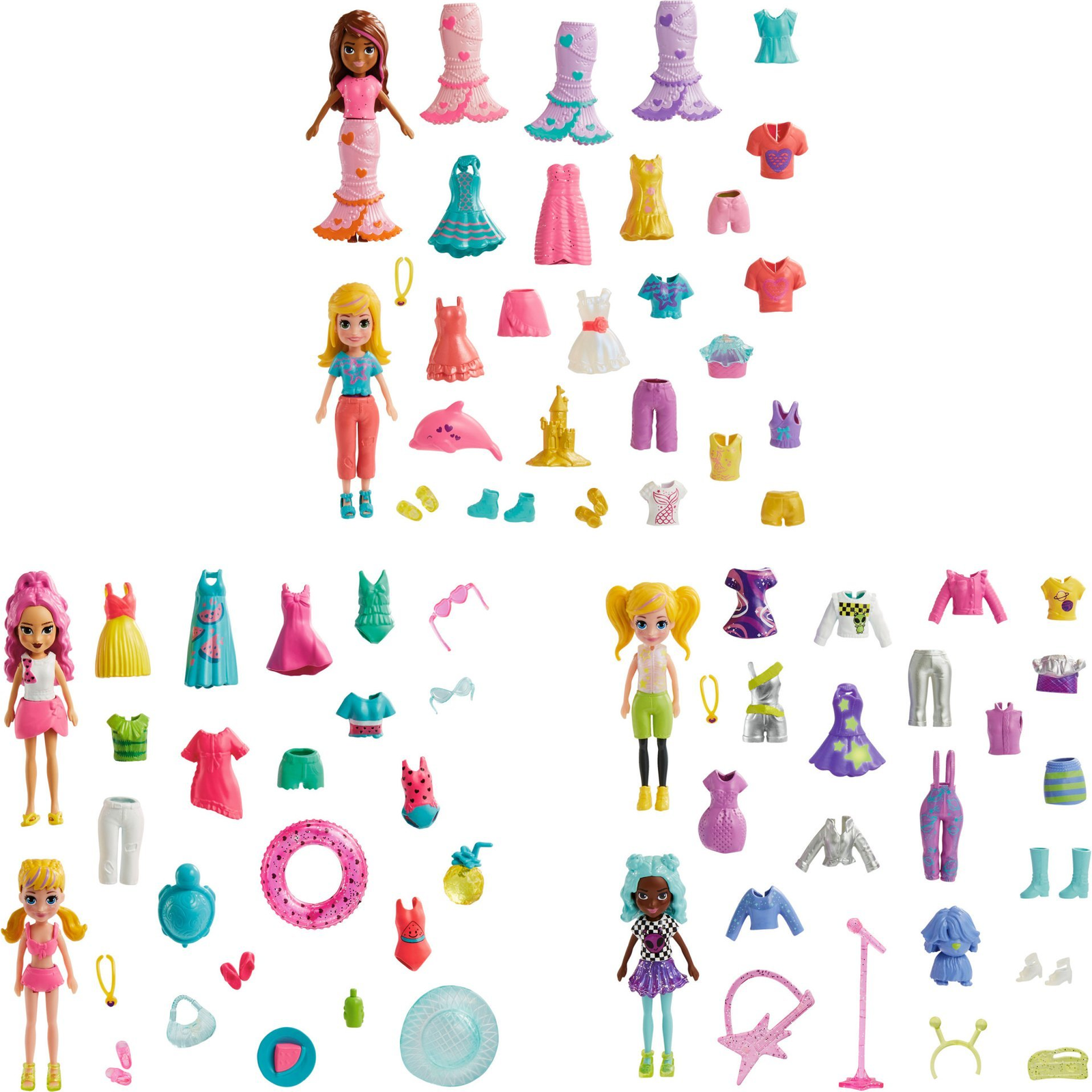 Polly Pocket HNF51 játékbaba (HNF51)