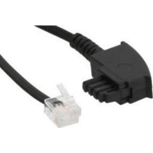 InLine 18602 telefonkábel 2 M Fekete (18602)