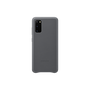 Кожен гръб за Samsung Galaxy S20, сив