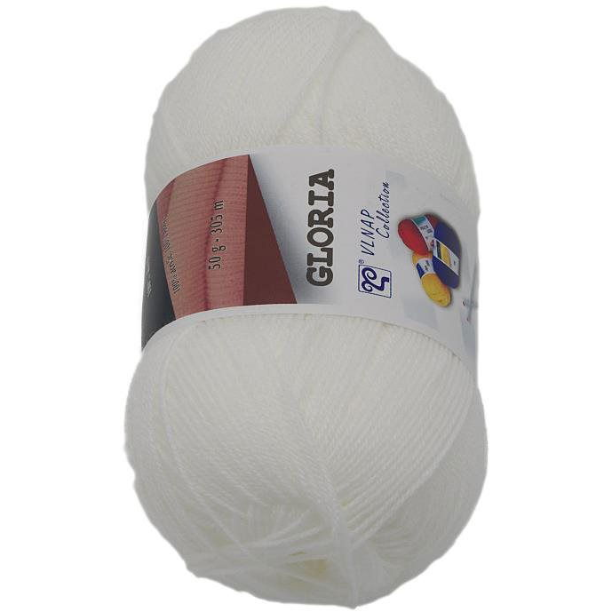 Gloria 57076, fehér, 50 g (6574)