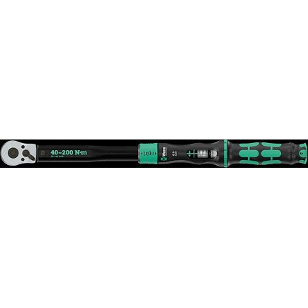 Wera Click-Torque Lock C 3 05075692001 Nyomatékkulcs Racsnival 1/2 (12.5 mm) 200 - 40 Nm (05075692001)