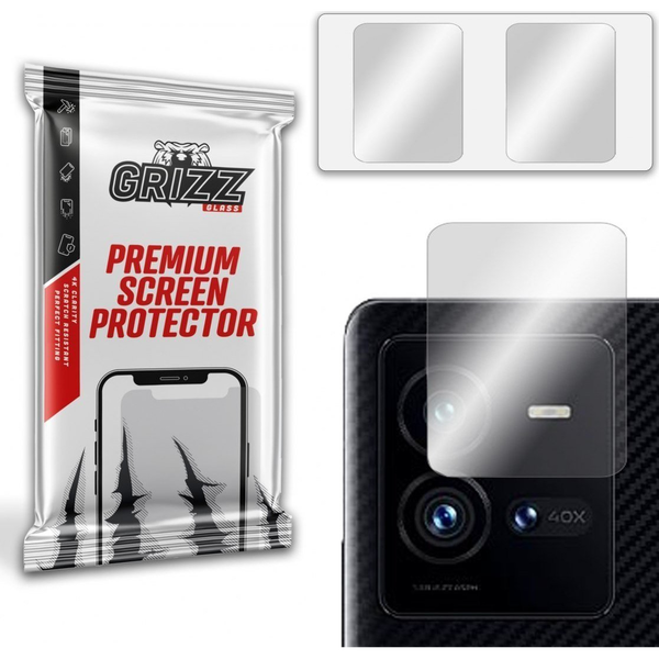  GrizzGlass Szkło hybrydowe na aparat Grizz vivo iQOO 10 Pro