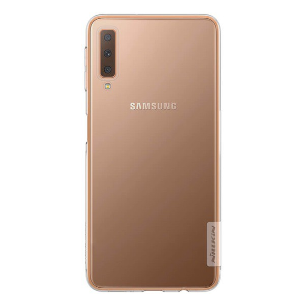 NILLKIN NATURE szilikon telefonvédő (0.6 mm, ultravékony) ÁTLÁTSZÓ [Samsung Galaxy A7 (2018) SM-A750F]