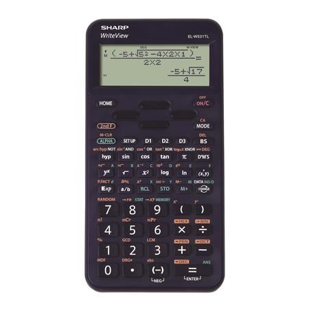 Научен калкулатор, 16 цифри, 422 функции, син, SHARP EL-W531TL