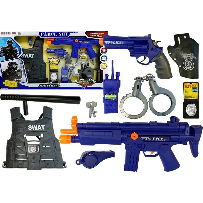 Lean Toys Rendőrségi Játékszett Csörgő Tombola (4872)