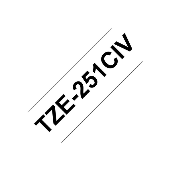 Brother TZE251CIV etiketbånd TZ