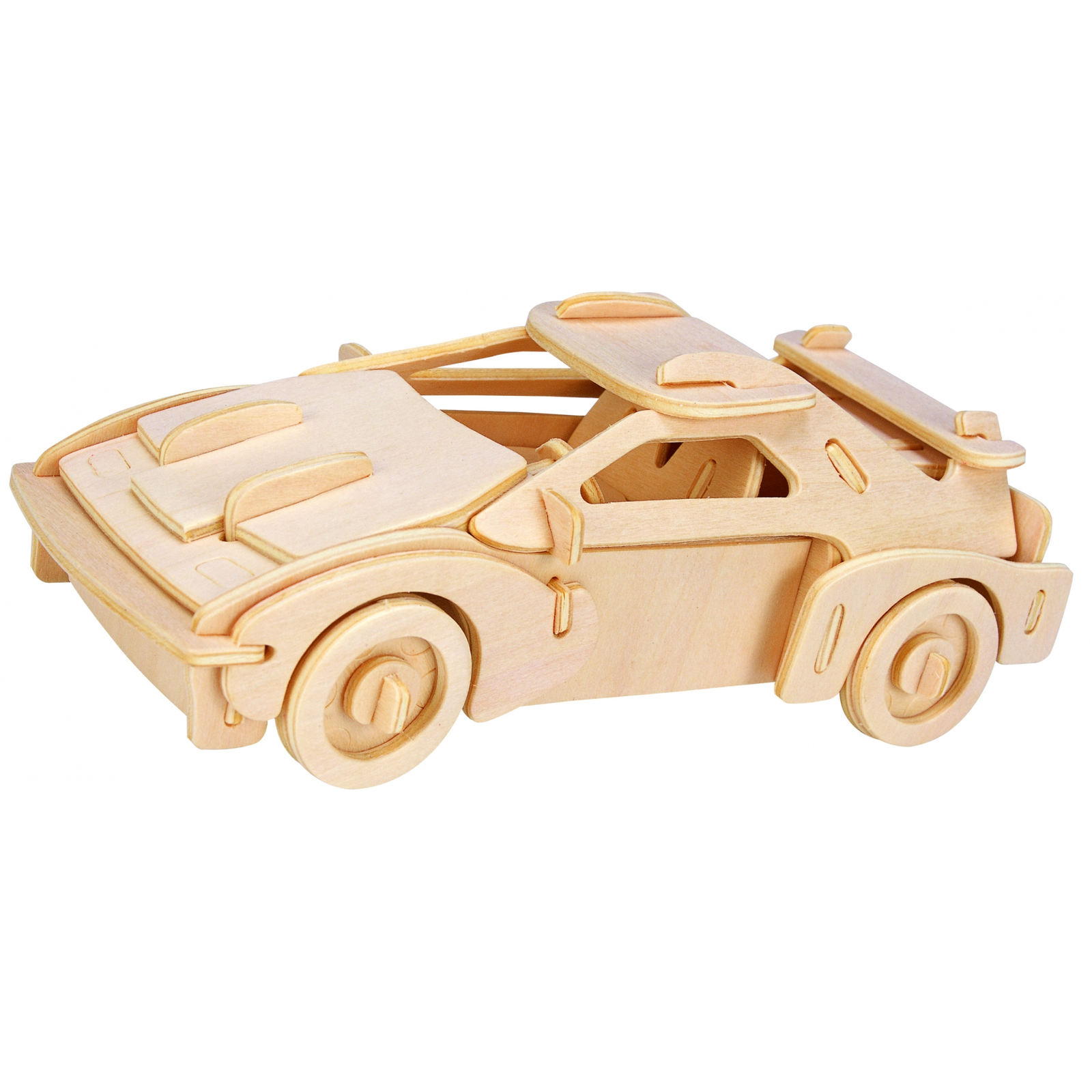 Eureka 3D Puzzle Gepetto's Workshop : Versenyautó Fa modell (EUR34530)