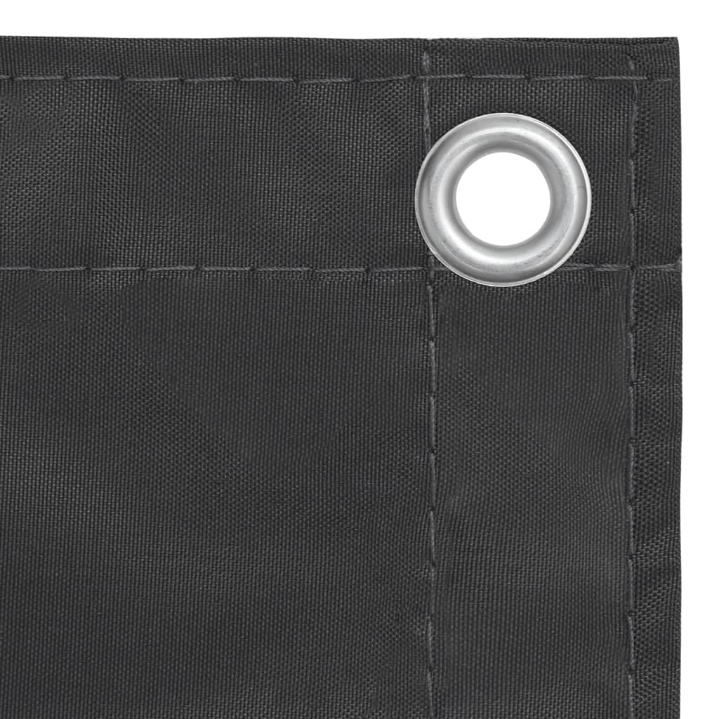 antracitszürke oxford-szövet erkélyparaván 120 x 300 cm (134872)