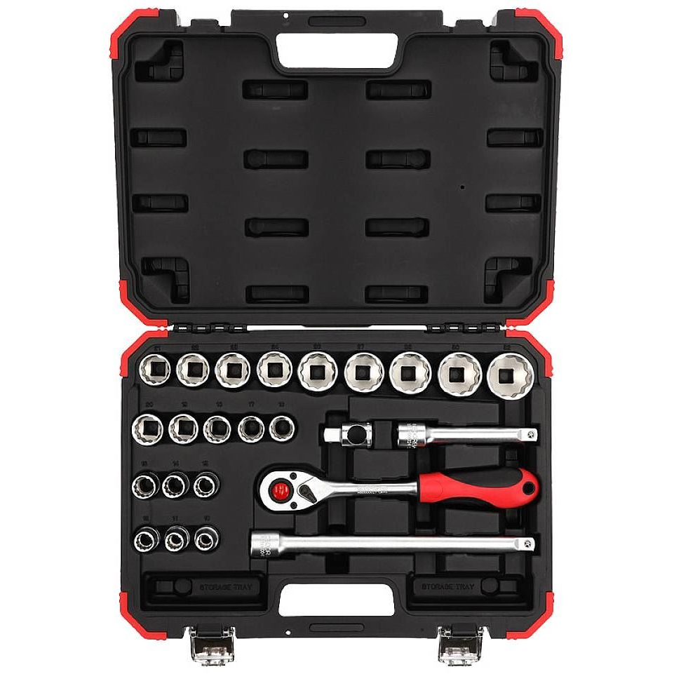 Gedore RED R69013024 3300056 dugókulcs betét készlet, 24 részes (3300056)