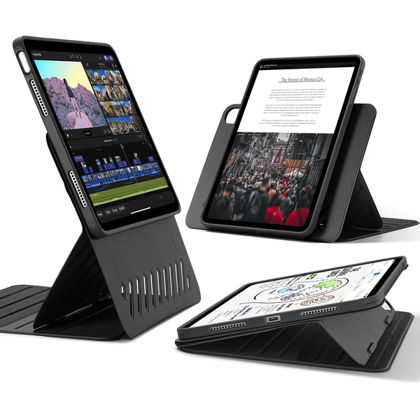 ESR Shift Magnetic калъф, съвместим с iPad Air 6 13 инча черен