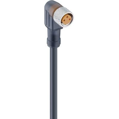 Lumberg Automation 14007-1 Érzékelő-/működtető összekötő, konfekcionált M8 Alj, hajlított 2.00 m Pólusszám: 3 1 db (14007-1)