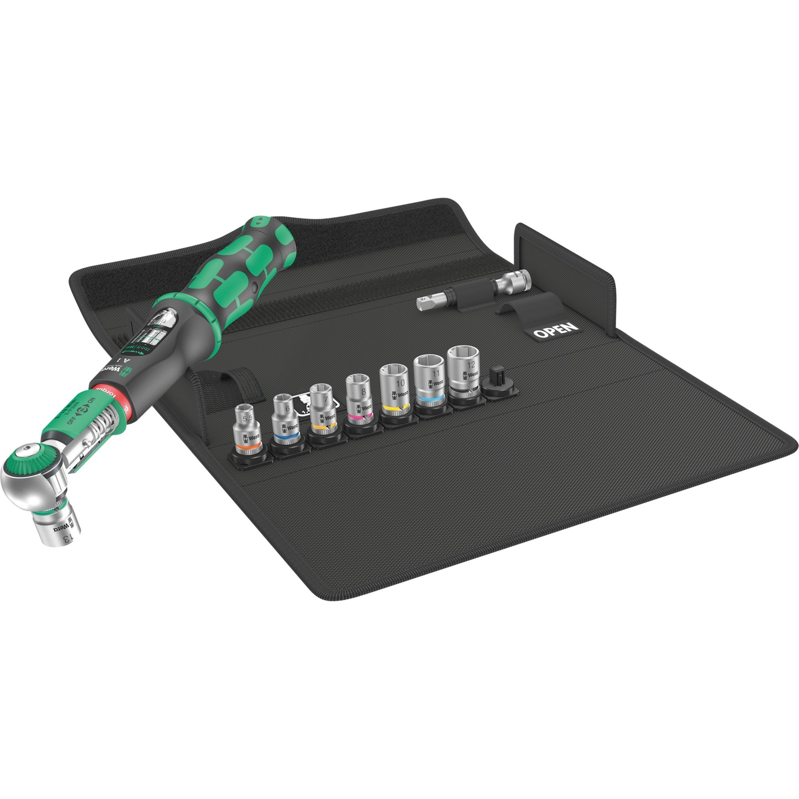Wera Safe-Torque A1 Set 1 Nyomatékkulcs (2-12 Nm) készlet (10 db/csomag) (05075830001)