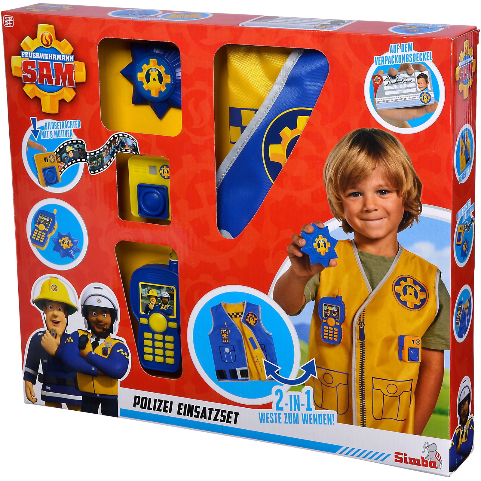 Simba Tűzoltó Sam Rendőri Akció Szerepjáték jelmez készlet (109252478)
