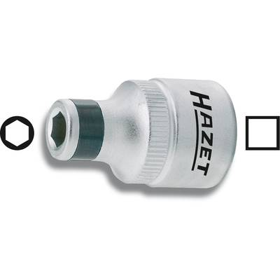 Adapter belső négyszögről 6,3 mm (1/4) belső hatszögre 6,3 mm (1/4), Hazet 2250-1 (2250-1)