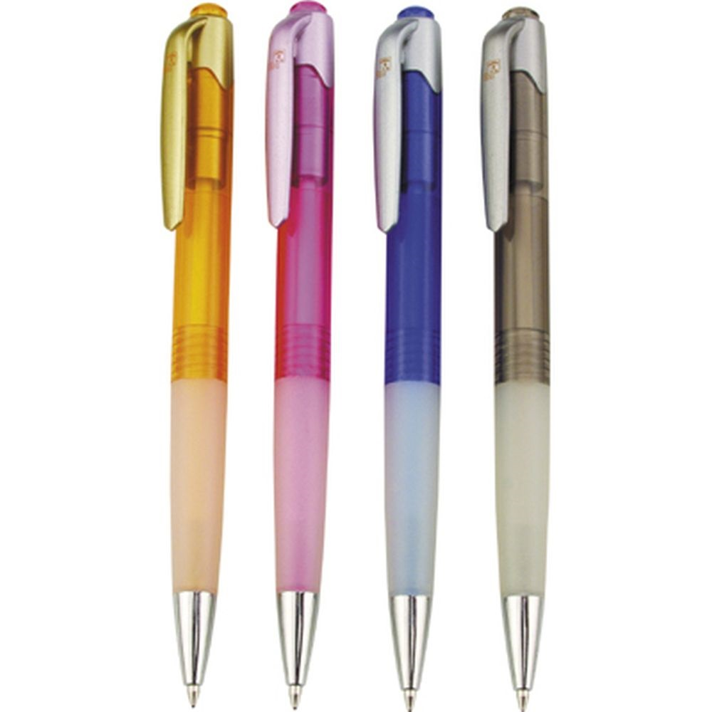 Spoko Nyomógombos golyóstoll - 0.5mm / Kék (Többfajta) (S011298112)