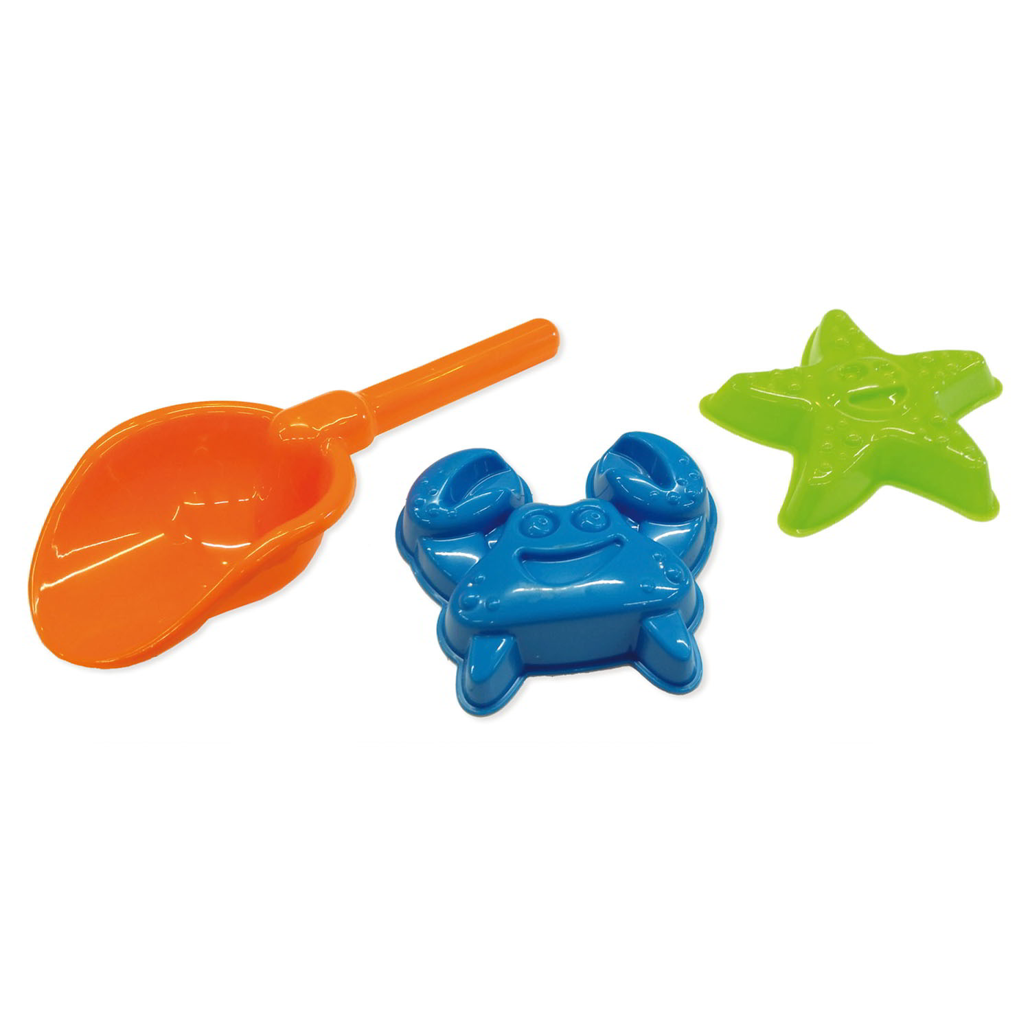 Wader Homokozó lapát és két forma (71240)