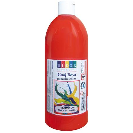 Südor 500ml Tempera - Piros (RFETE164)