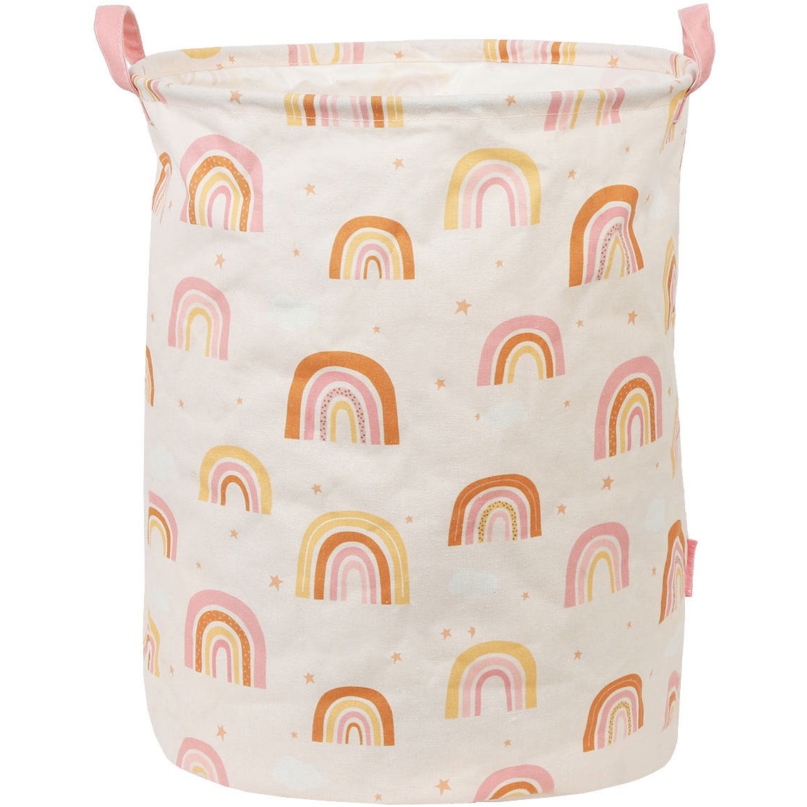 A Little Lovely Company Storage basket for toys - rainbow (ALLC_STBARB13)