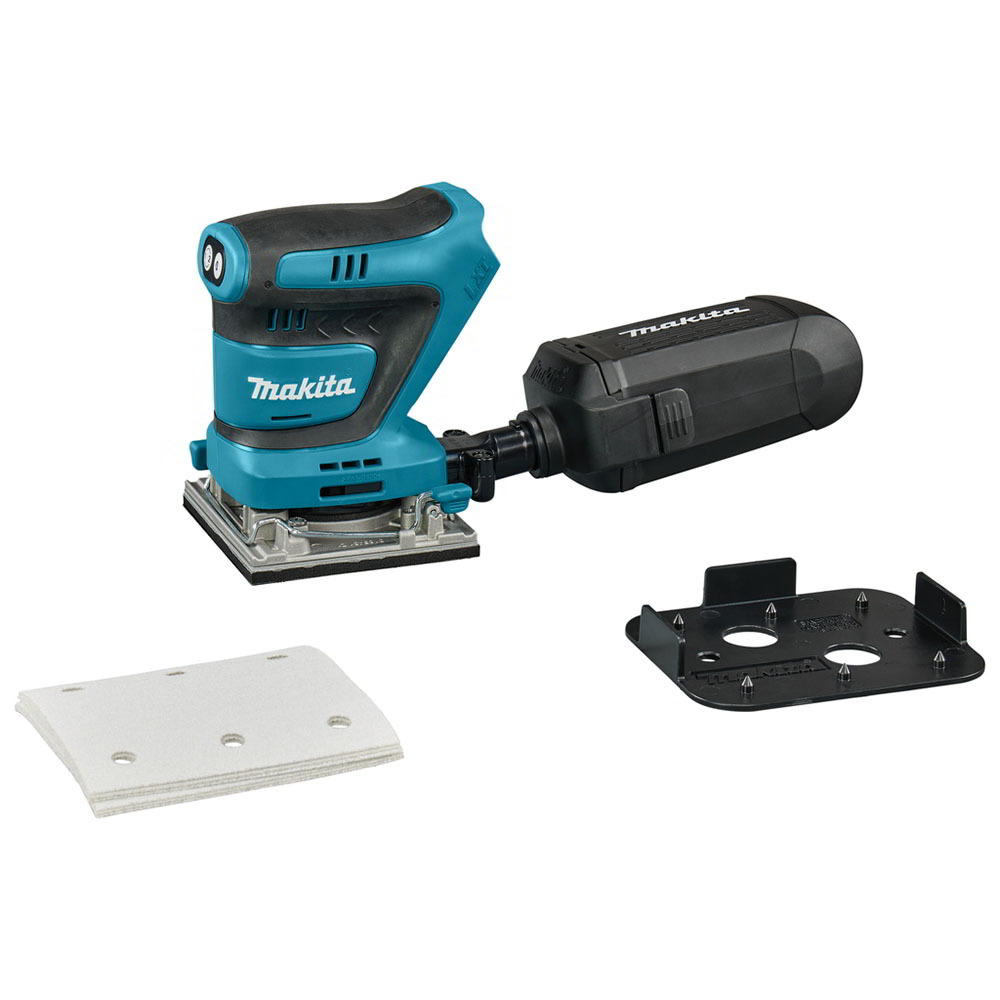 Makita DBO484Z Akkumulátoros rezgőcsiszoló (akku és töltő nélkül) (DBO484Z)